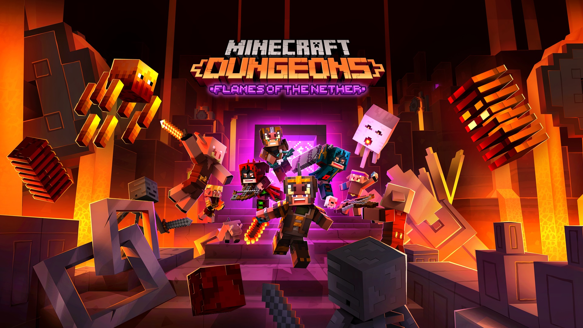 Minecraft Dungeons Flames of the Nether XBOX ONE X|S ?
