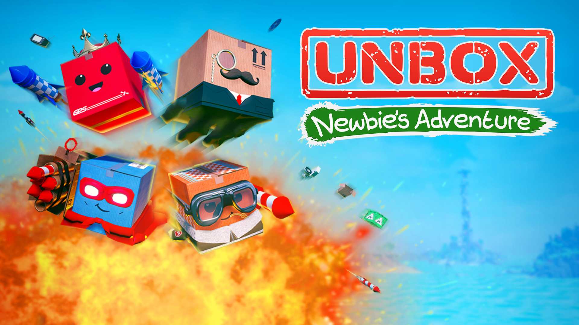 Unbox: Newbie's Adventure XBOX ONE / XBOX SERIES X|S 🔑