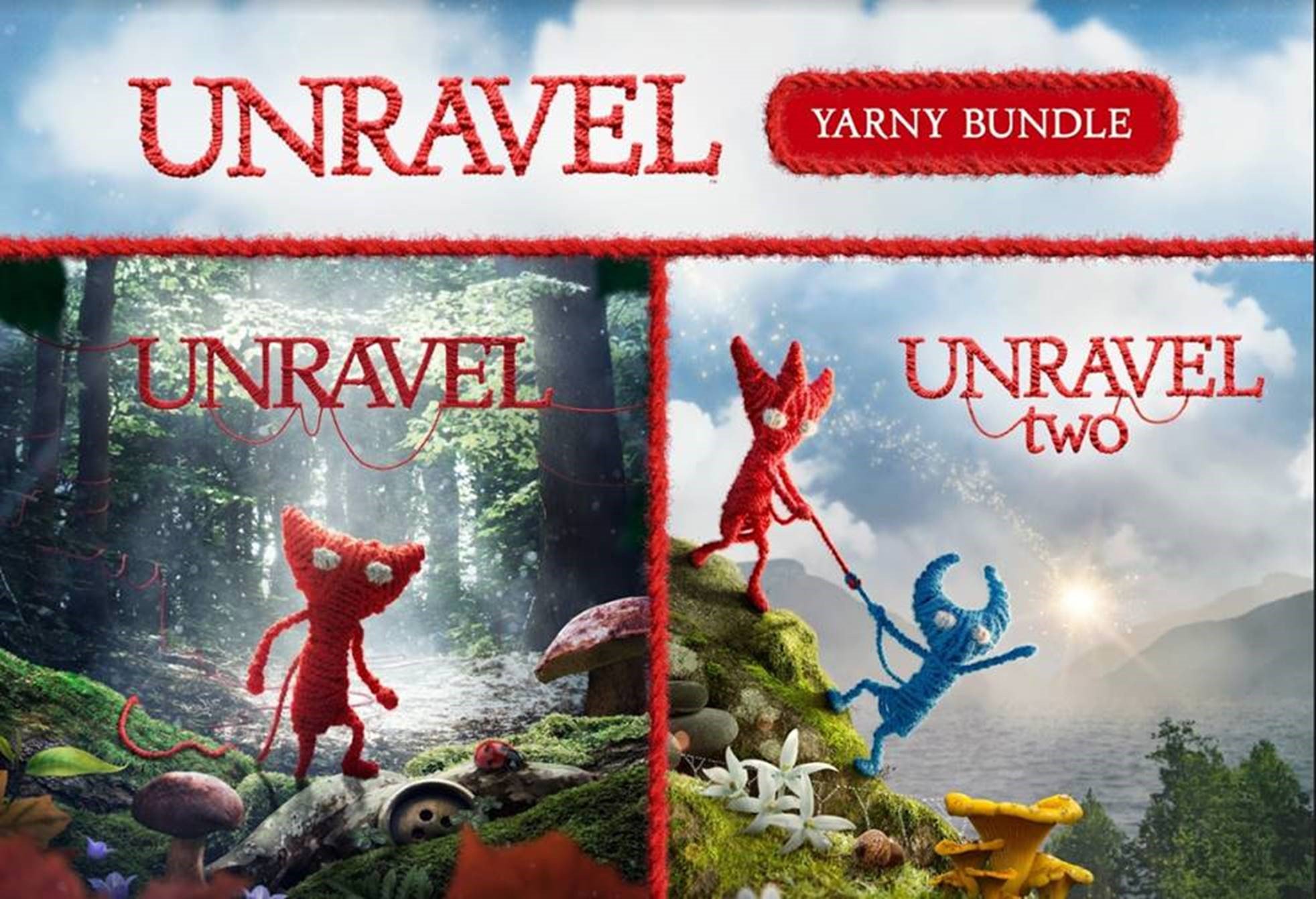Unravel Yarny Bundle XBOX ONE / XBOX SERIES X|S Key 🔑