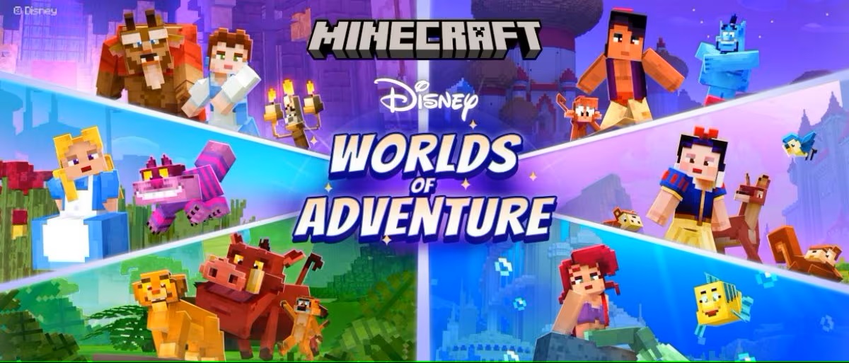 Minecraft -   Disney Worlds of Adventure 
