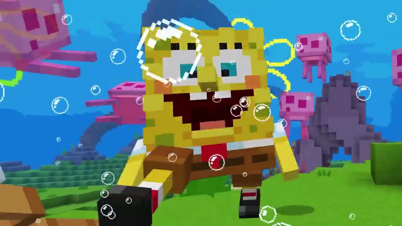 Screenshot Minecraft SpongeBob SquarePants DLC XBOX ONE / X|S 🔑
