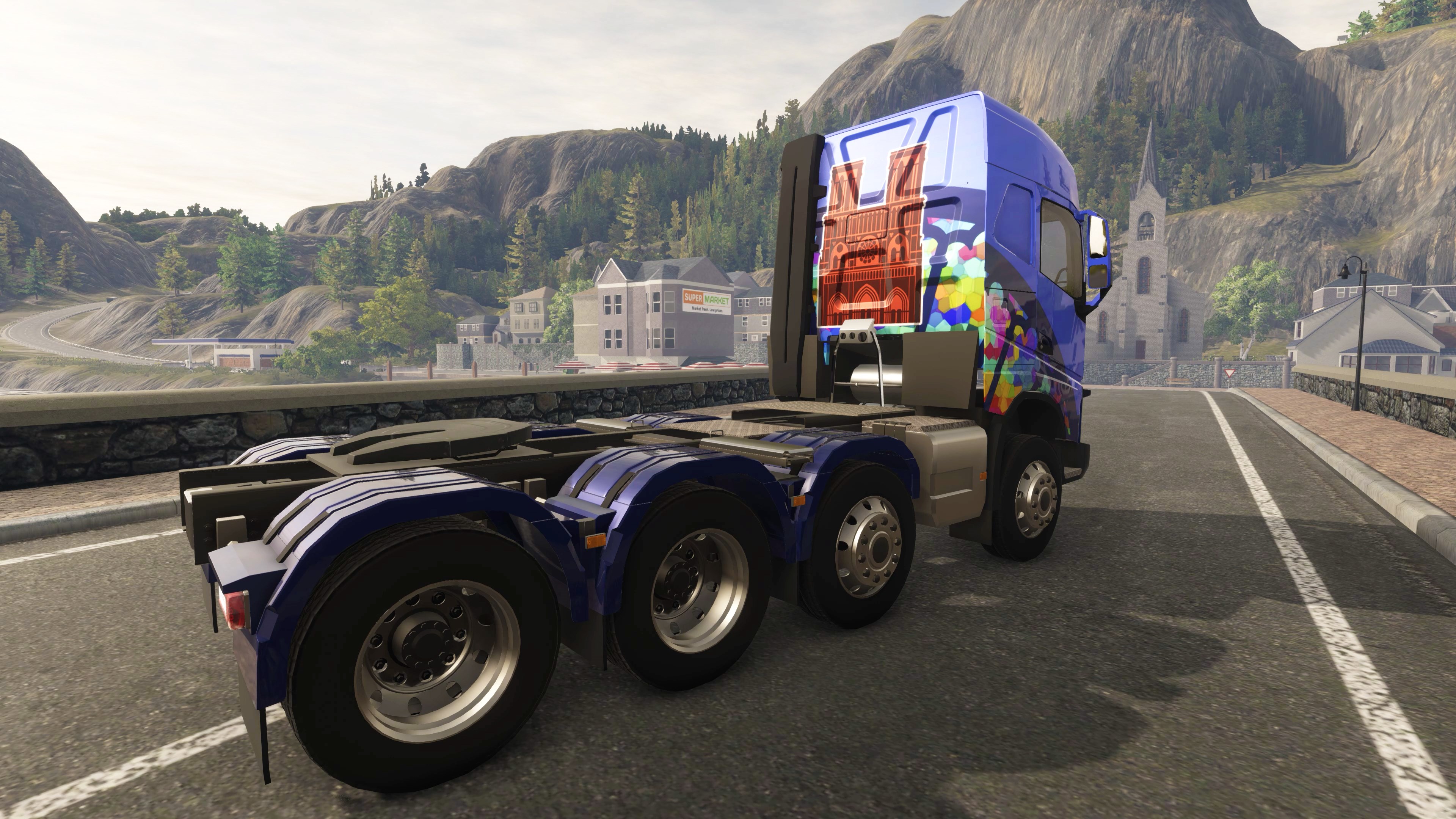 Screenshot Truck Driver - French Paint Jobs DLC 