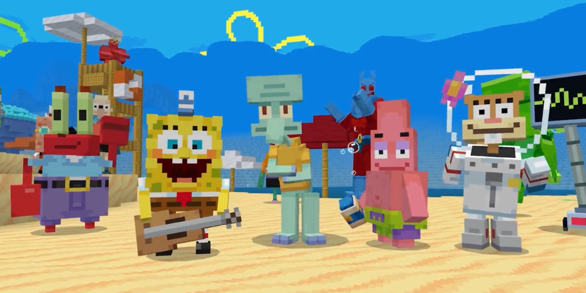 Screenshot Minecraft SpongeBob SquarePants 