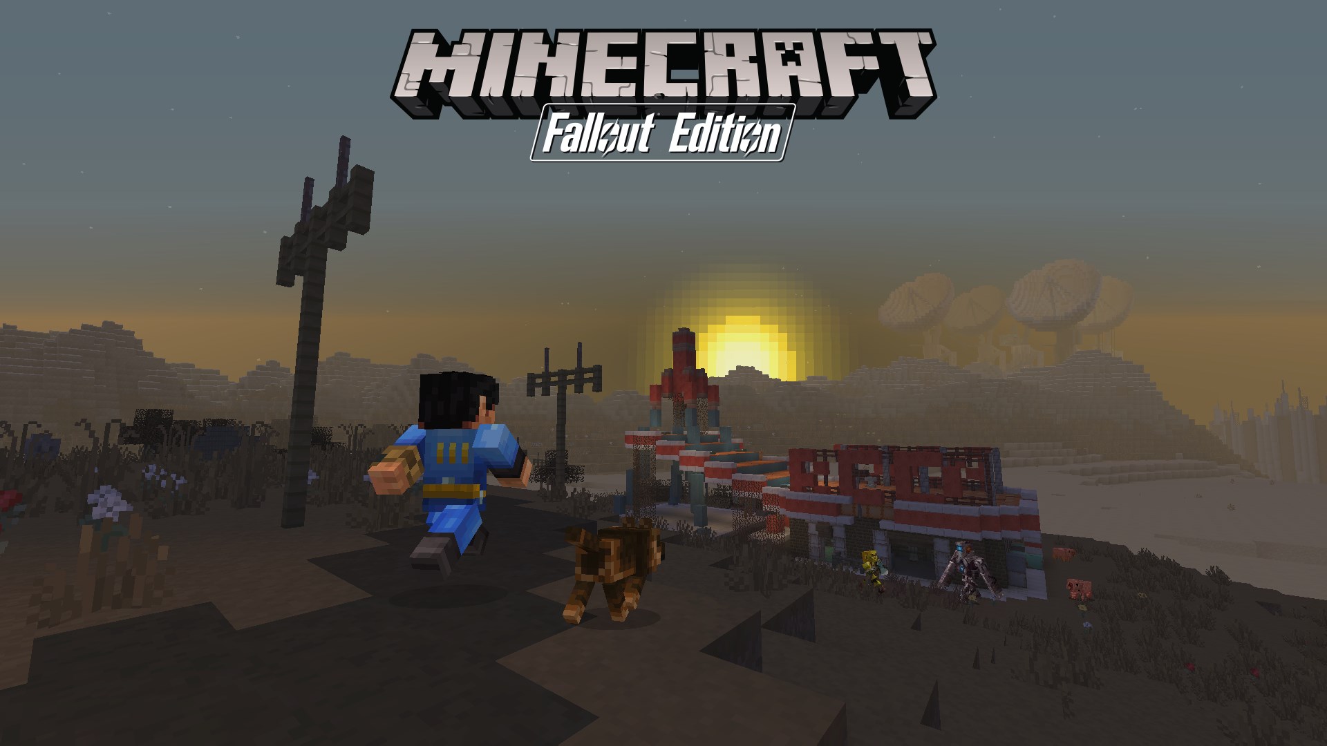 Minecraft Fallout Mash-up 