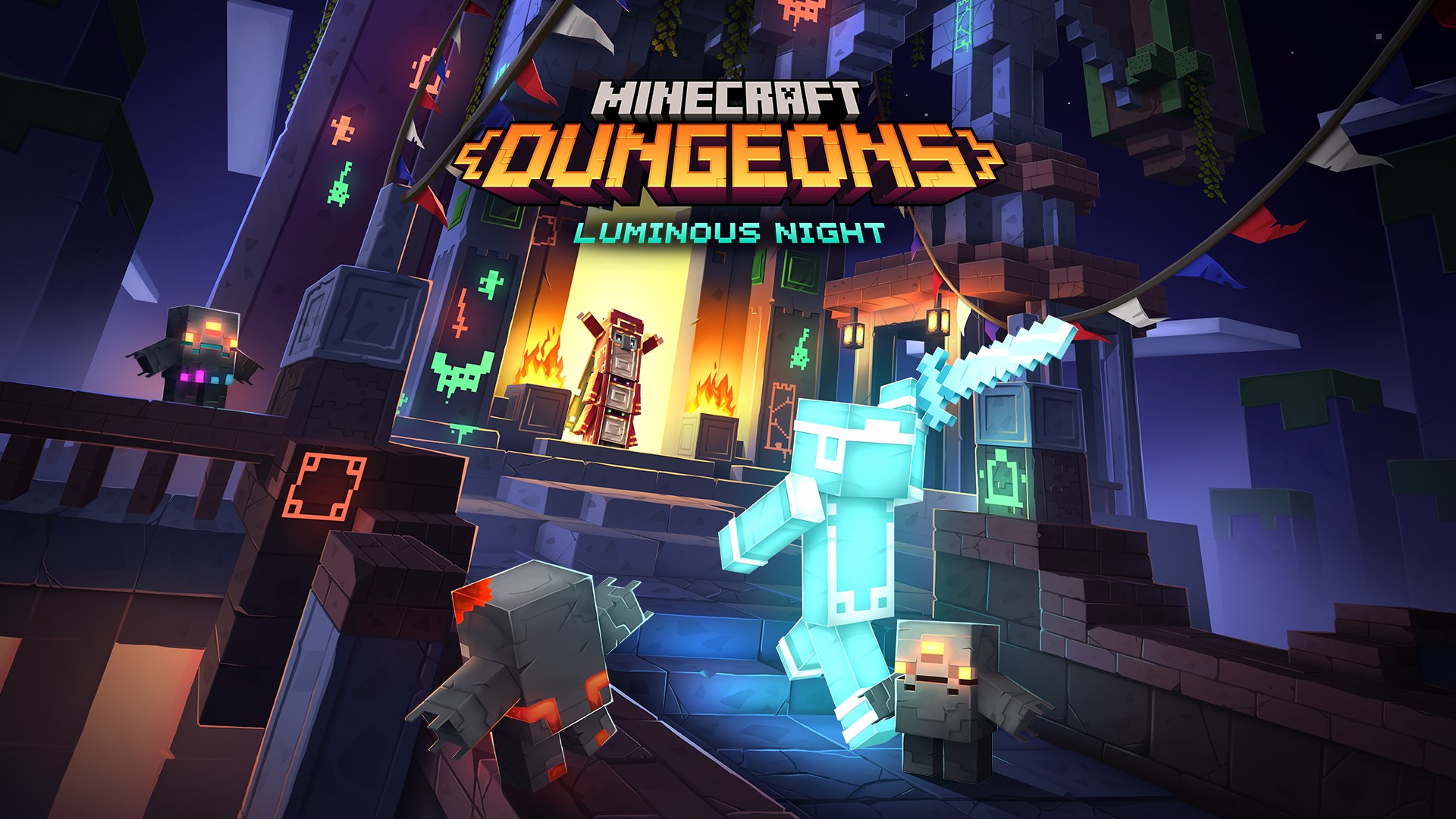 Minecraft Dungeons: Luminous Night Adventure Pass 