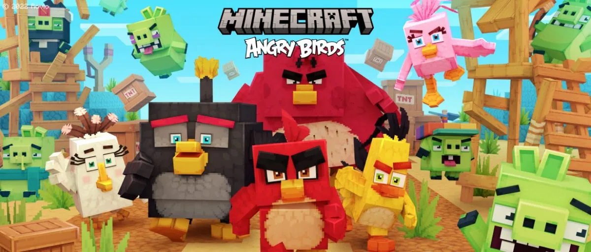 Minecraft - Angry Birds 
