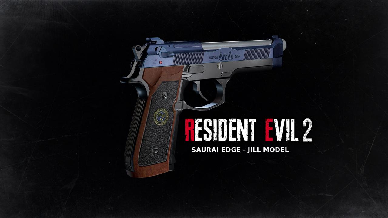 Скриншот Resident Evil 2: Премиум-оружие «Клинок самурая — модель Джилл»