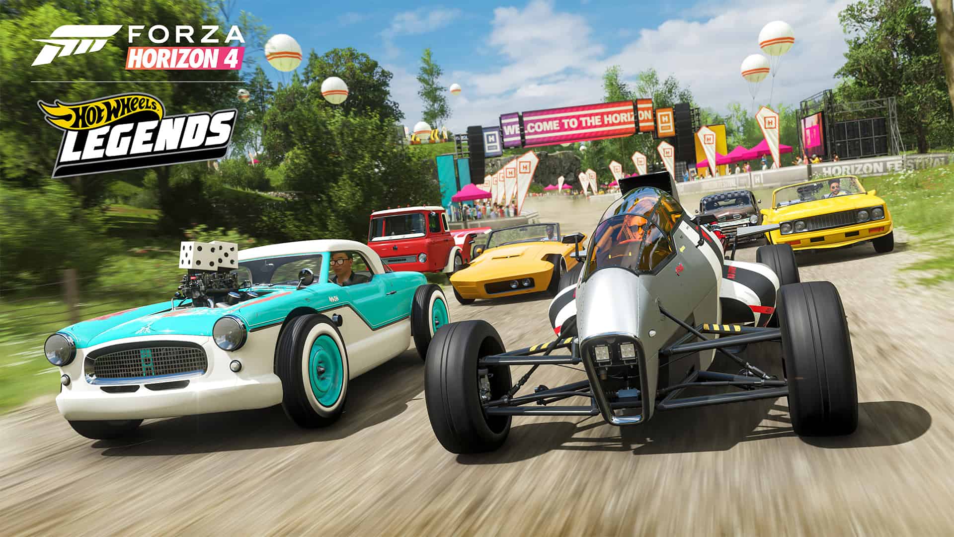  Forza Horizon 4: набор машин «Легенды Hot Wheels™»