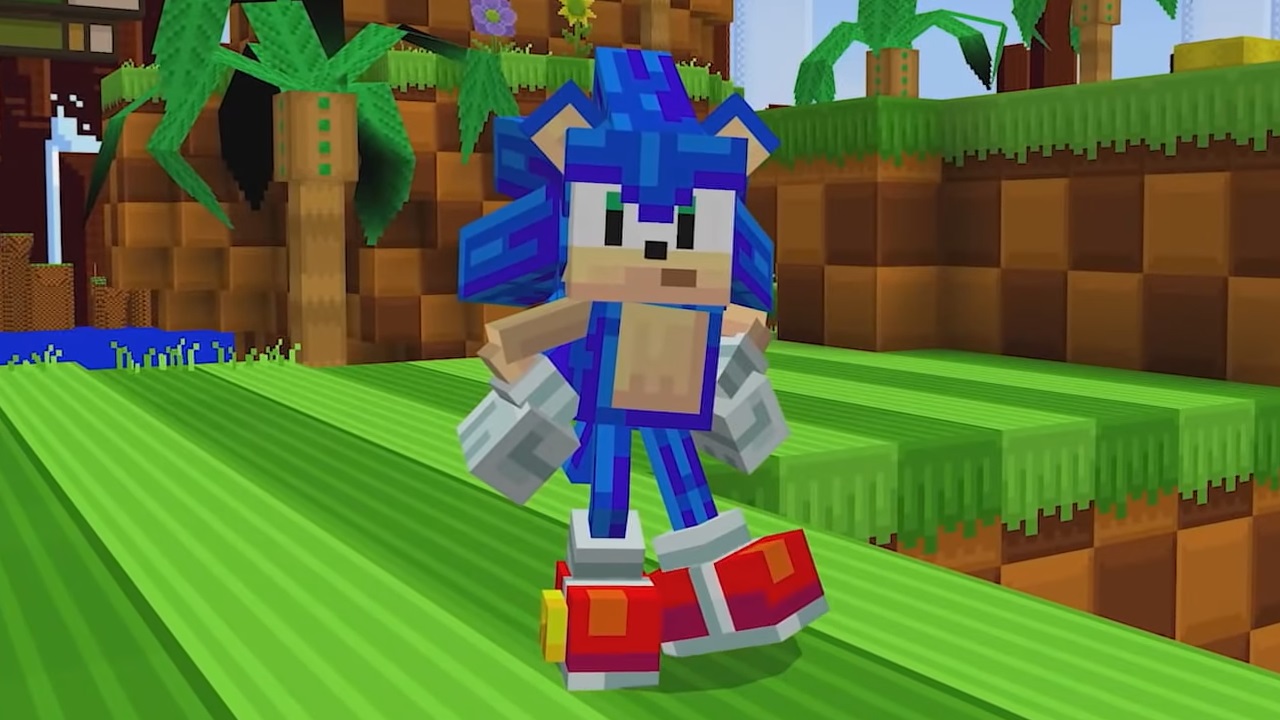 Скриншот Minecraft Sonic the Hedgehog 