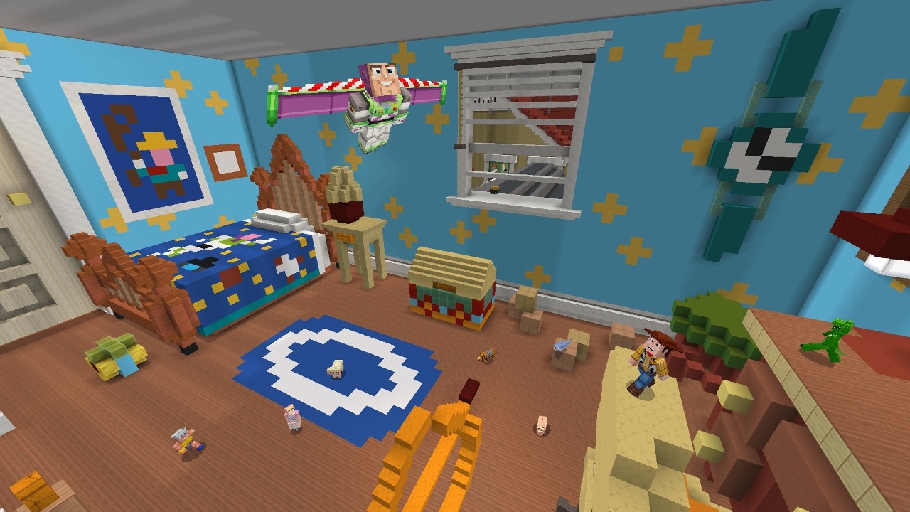 Скриншот Minecraft Toy Story Mash-up
