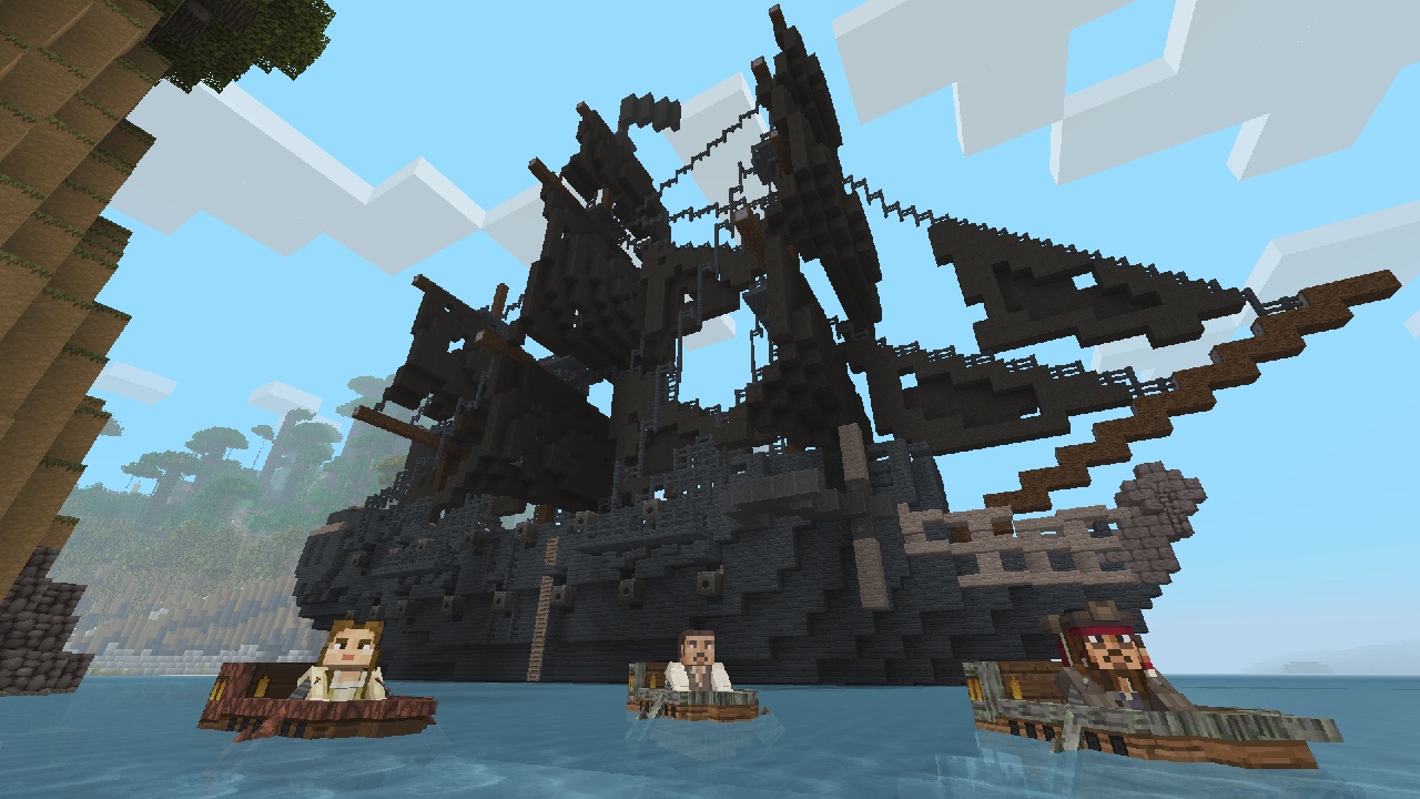 Скриншот Minecraft Pirates of the Caribbean Mashup