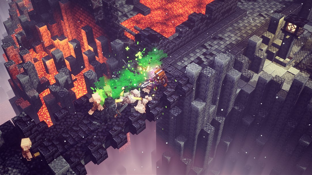 Скриншот Minecraft Dungeons Flames of the Nether 