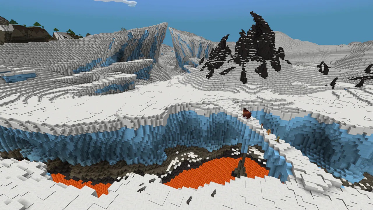 Скриншот Minecraft - Ice Age 