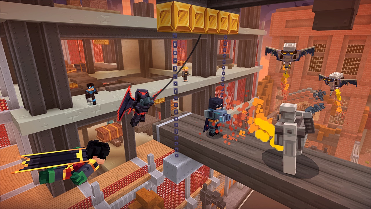 Скриншот Minecraft Batman 