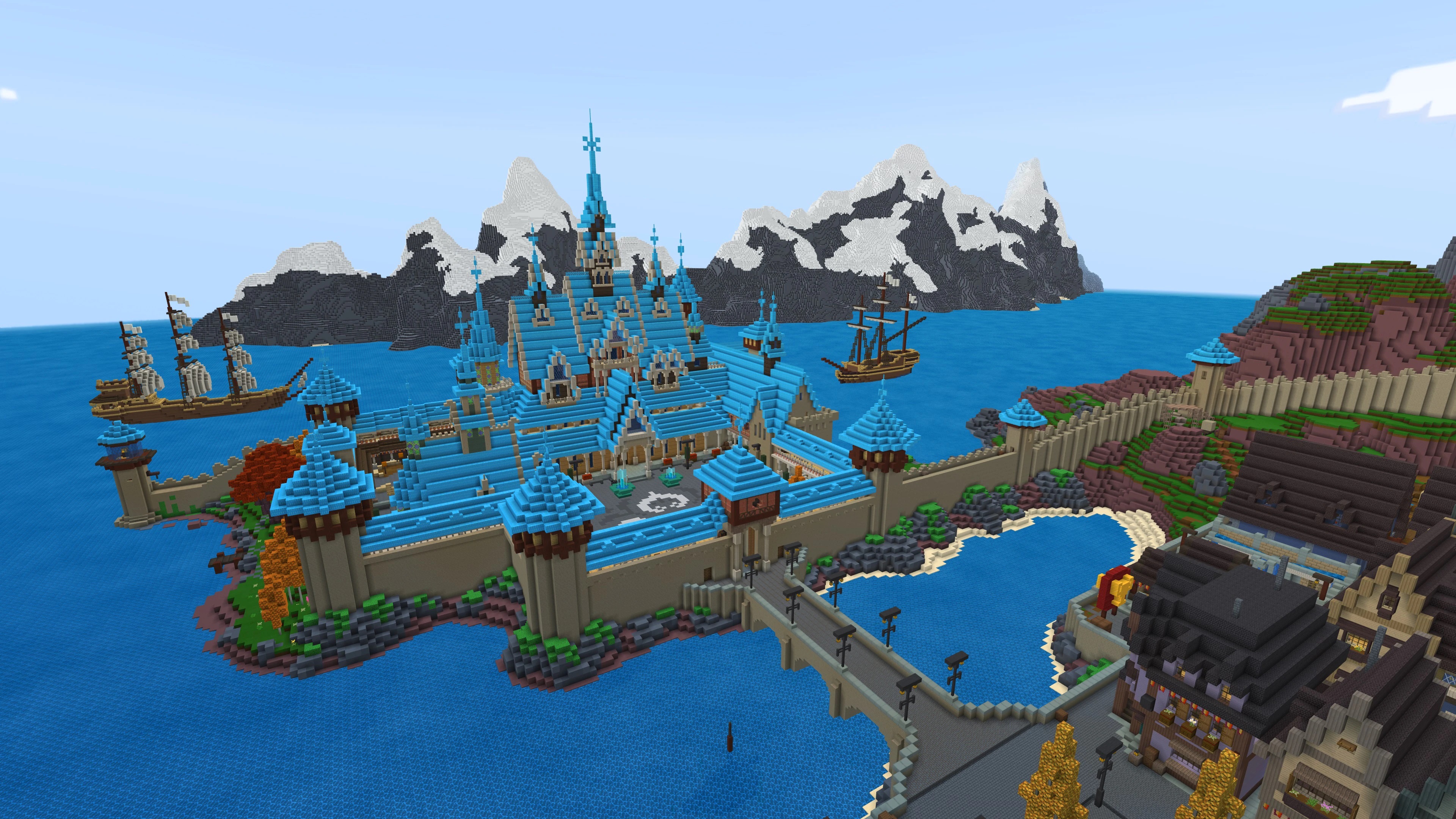 Скриншот Minecraft Frozen