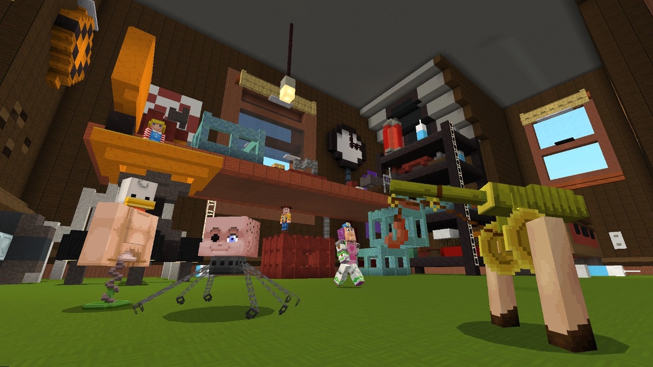 Скриншот Minecraft - История игрушек Мешуп