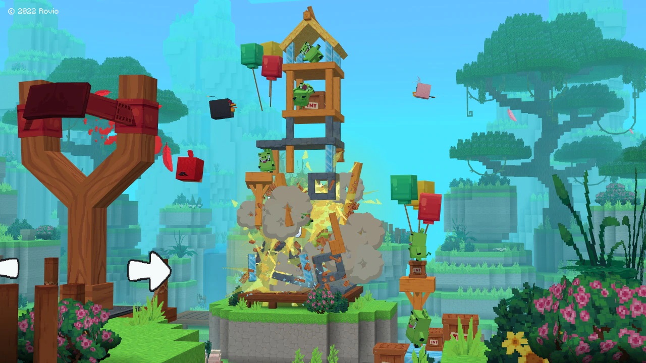 Скриншот Minecraft - Angry Birds 
