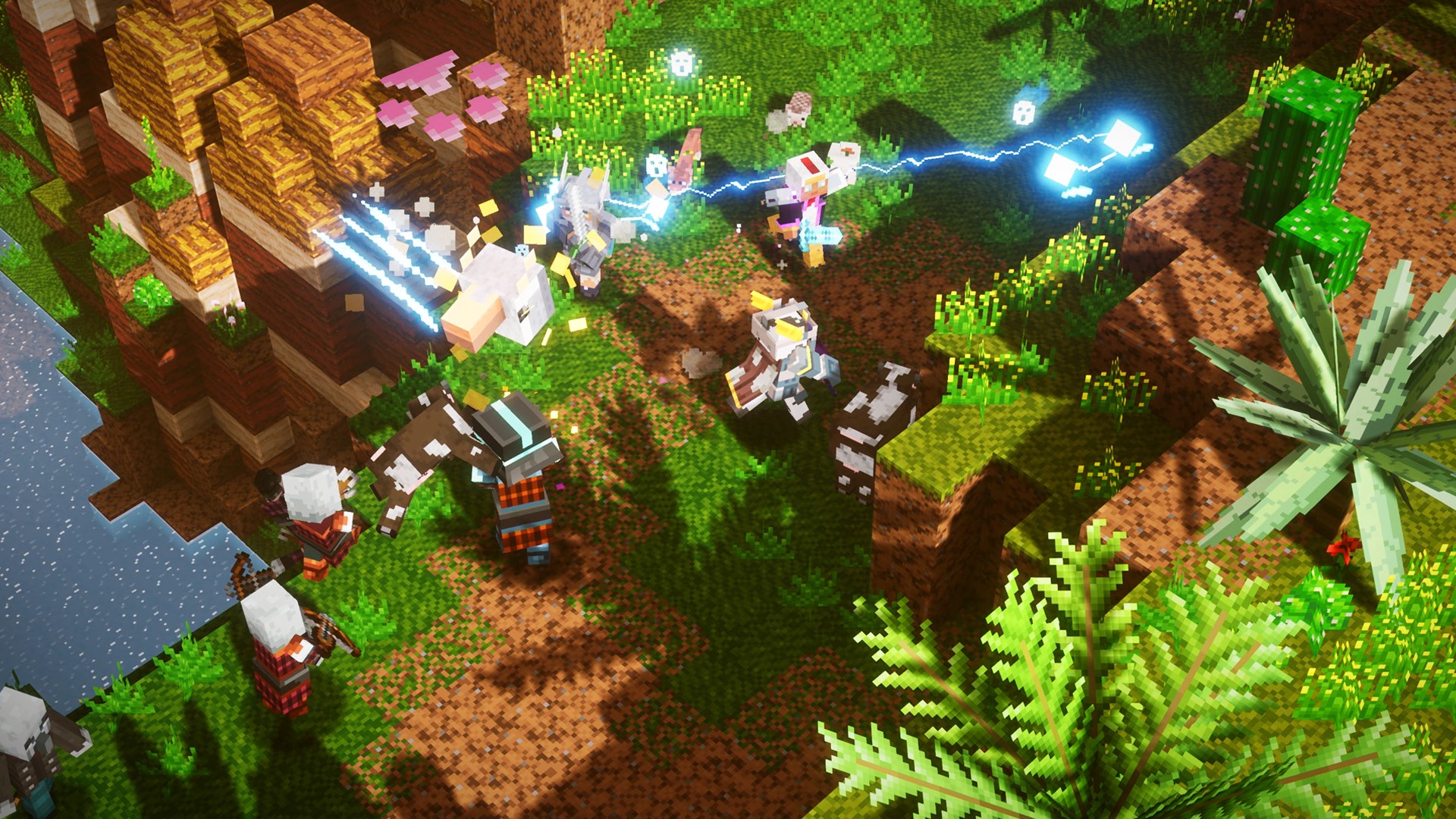 Скриншот Minecraft Dungeons Fauna Faire Adventure Pass 