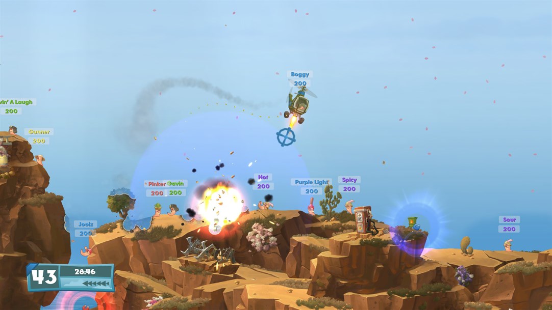 Скриншот Worms Battlegrounds + Worms W.M.D 