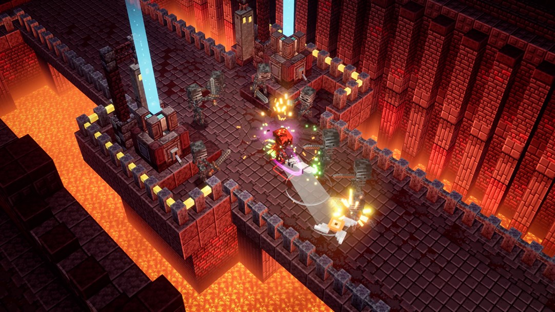 Скриншот Minecraft Dungeons Flames of the Nether 