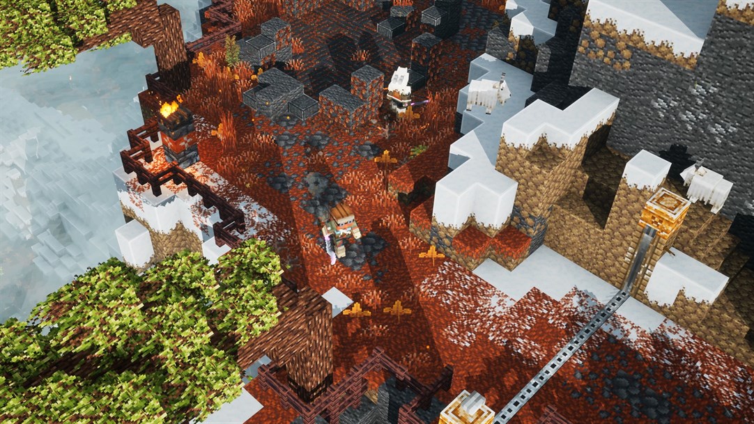 Скриншот Minecraft Dungeons: Howling Peaks