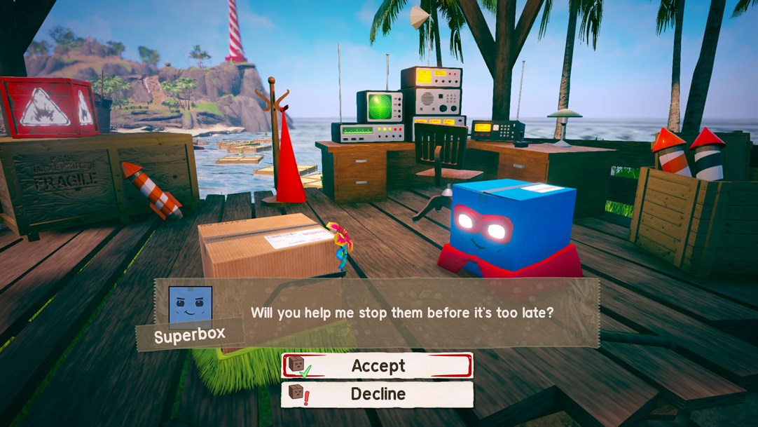Скриншот  Unbox: Newbie`s Adventure