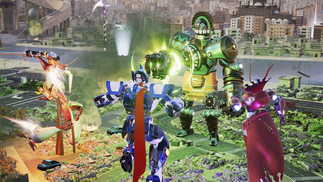Скриншот Override: Mech City Brawl - Super Charged Mega Edition 