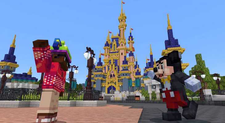 Скриншот Minecraft Walt Disney World® Magic Kingdom® Adventure