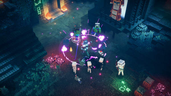 Скриншот Minecraft Dungeons: Luminous Night Adventure Pass 