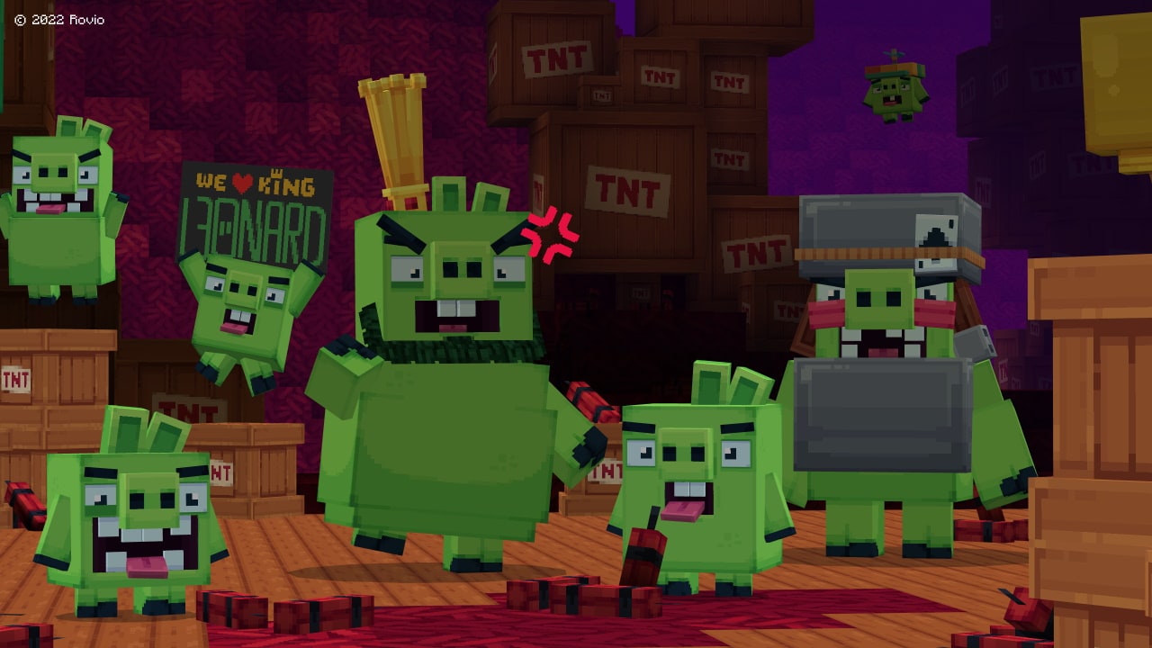Скриншот Minecraft - Angry Birds 