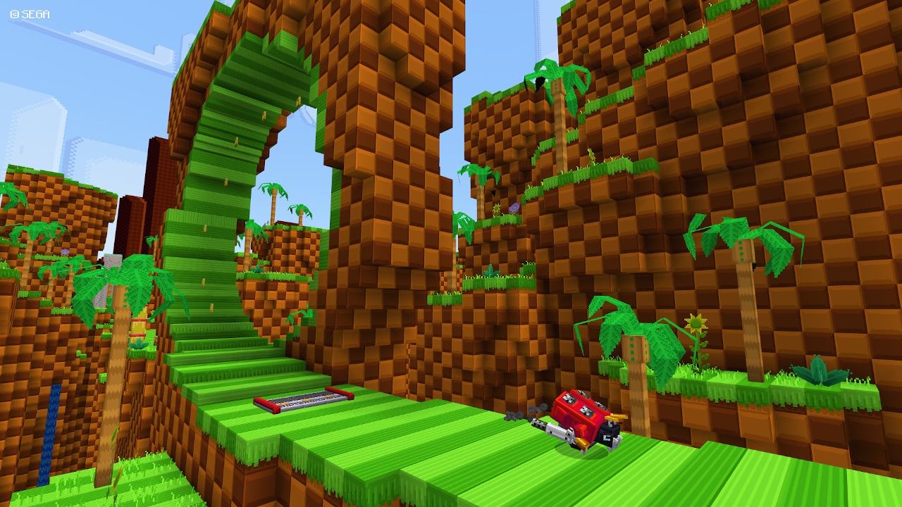Скриншот Minecraft - Sonic the Hedgehog 
