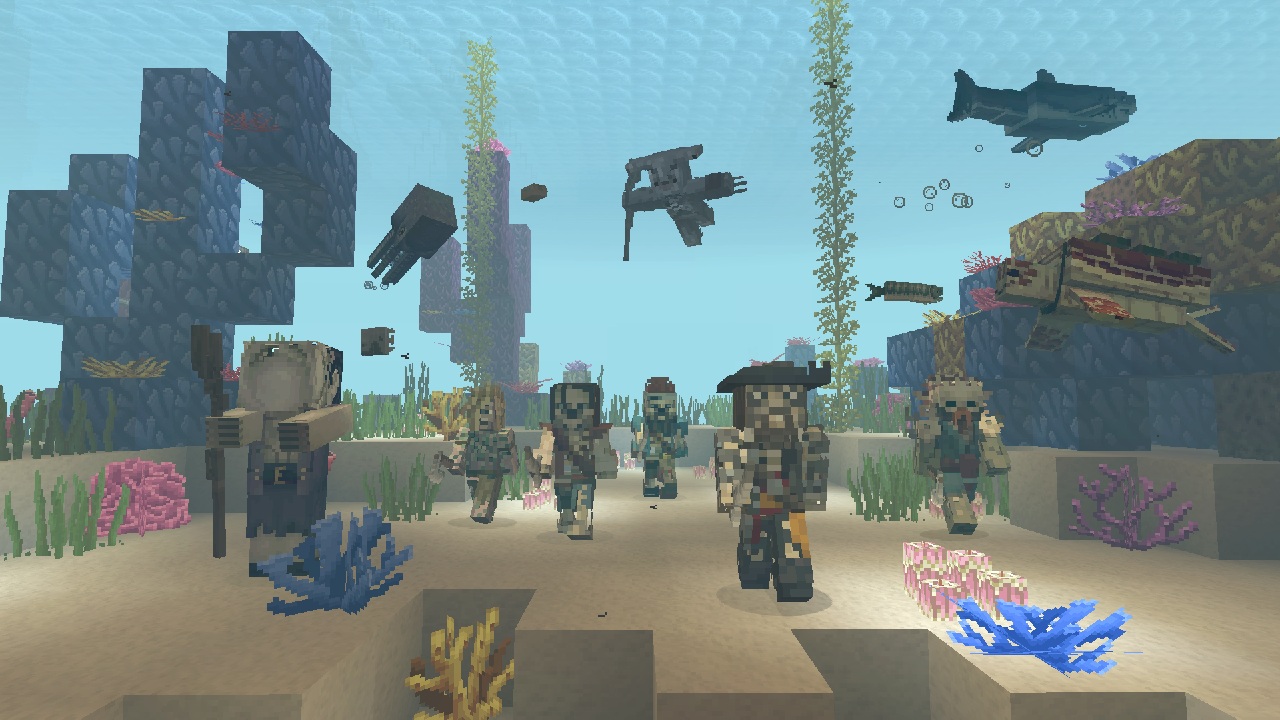 Скриншот Minecraft - Пираты Карибского моря