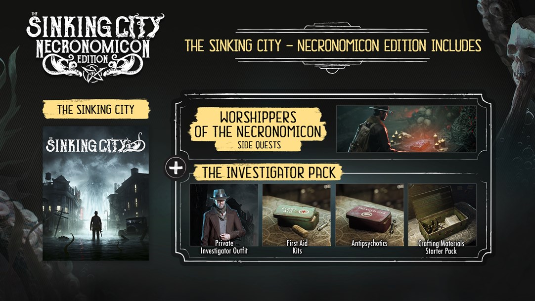 Скриншот The Sinking City Necronomicon Edition 