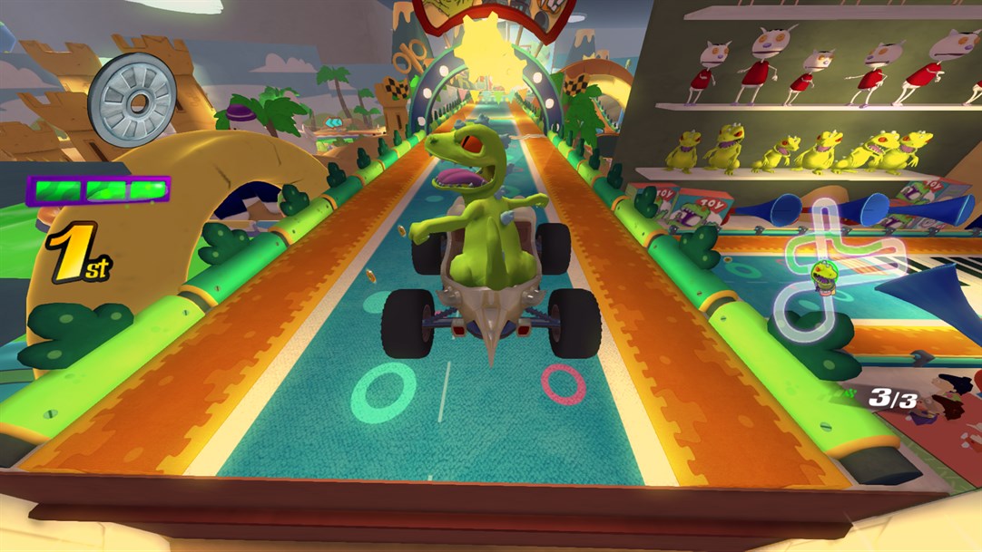 Скриншот  Nickelodeon: Kart Racers