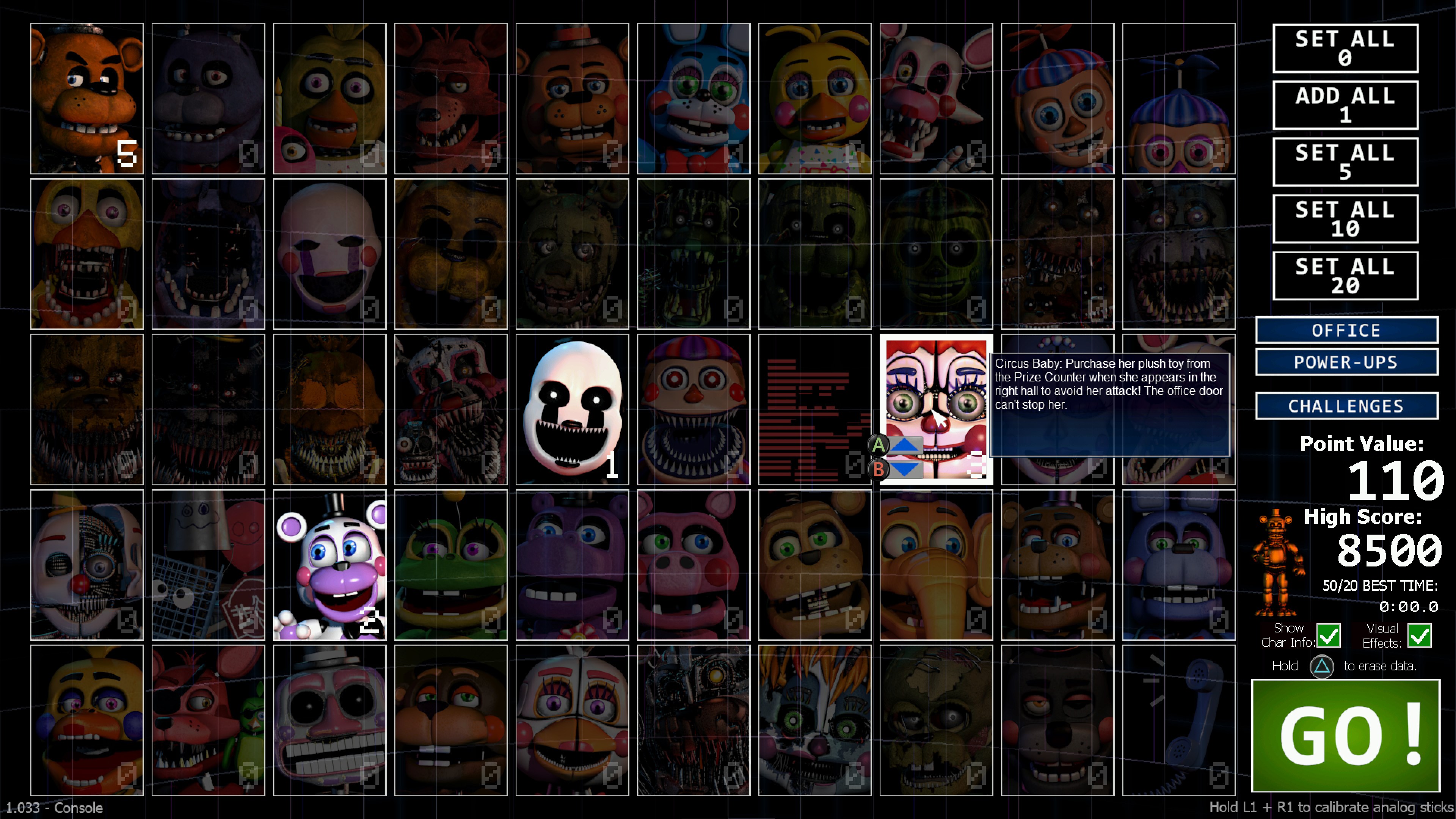 Скриншот Ultimate Custom Night  (Five Nights at Freddy`s)