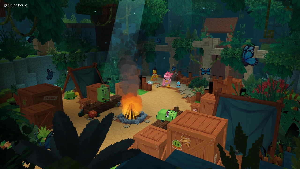 Скриншот Minecraft Angry Birds DLC 